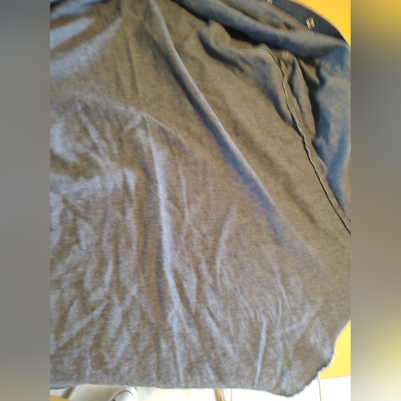 Vintage Wrangler Snap Long Sleeve Men's Shirt L X-long tails 17 x 36 pearl white - Picture 13 of 13